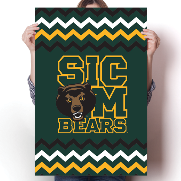 Baylor Bears - Chevron Poster