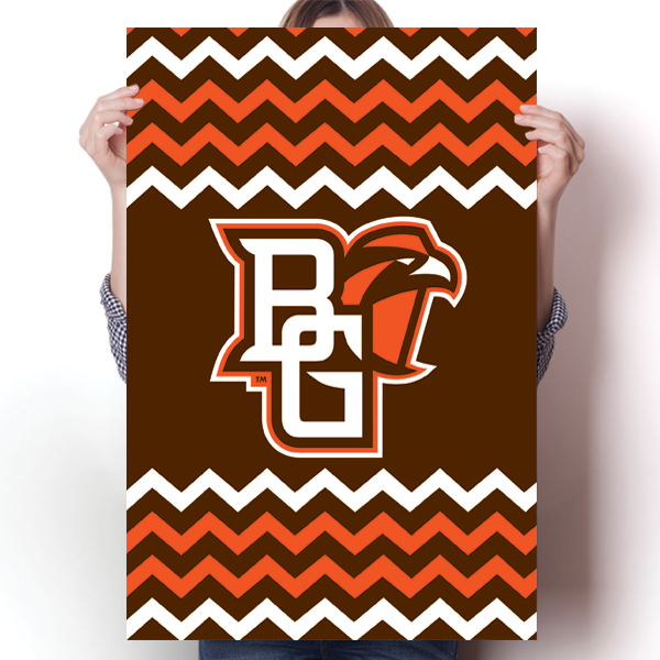 BGSU Falcons - Chevron Poster
