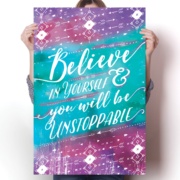Believe in Yourself Poster
