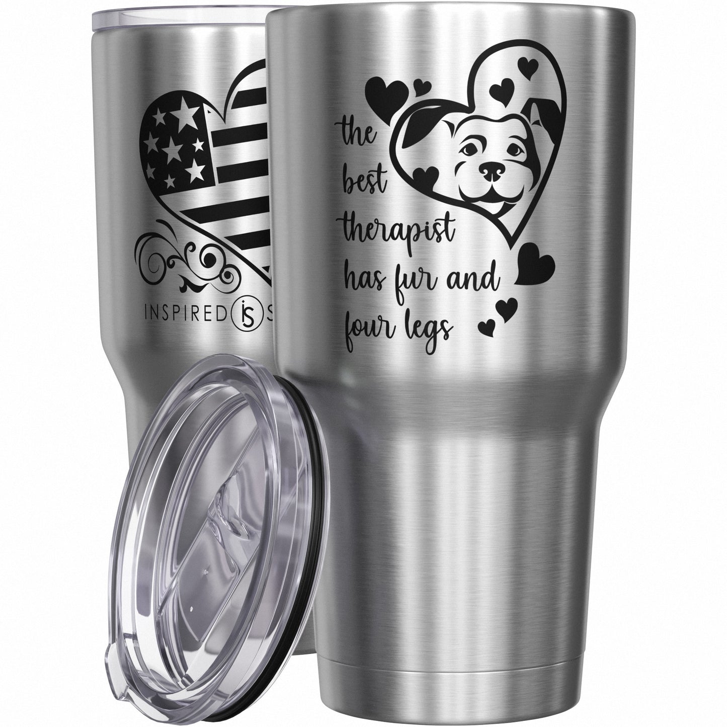 The Best Therapist Has Fur and Four Legs Tumbler