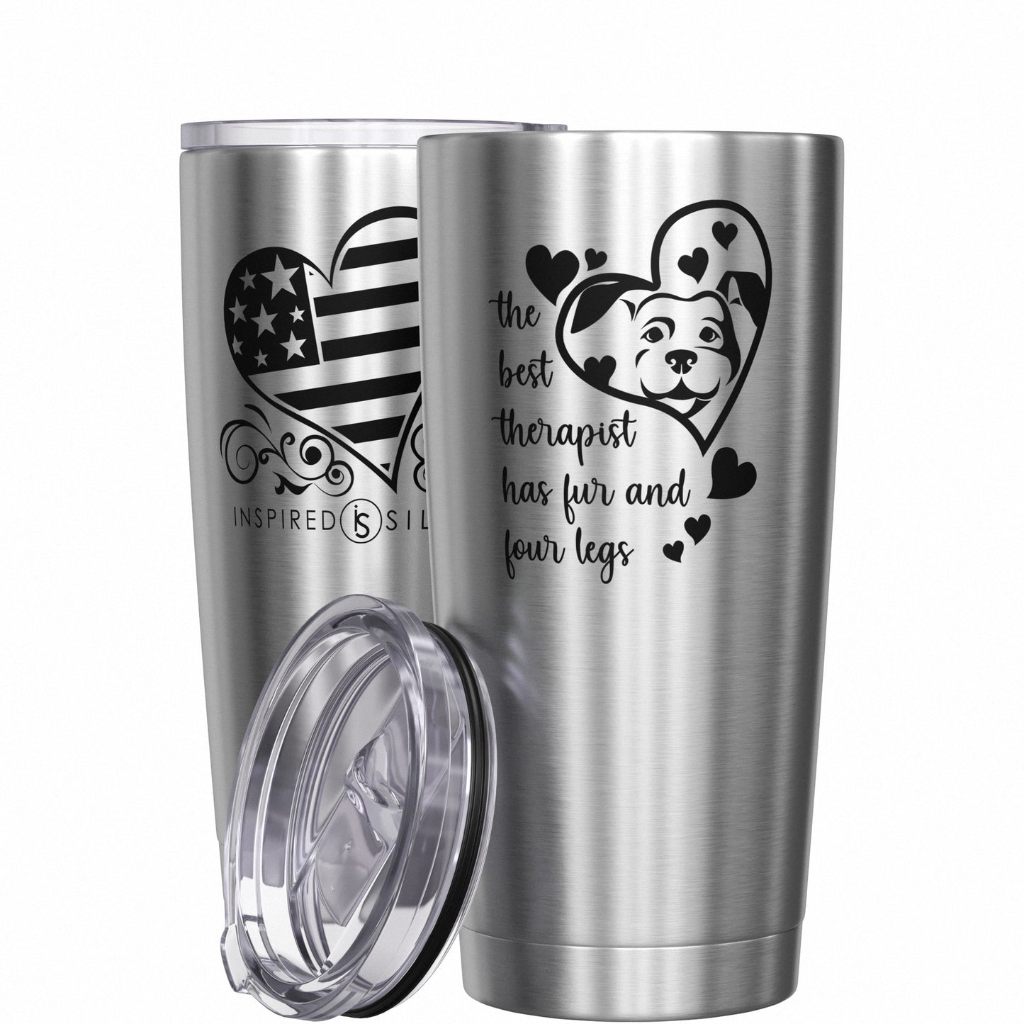 The Best Therapist Has Fur and Four Legs Tumbler