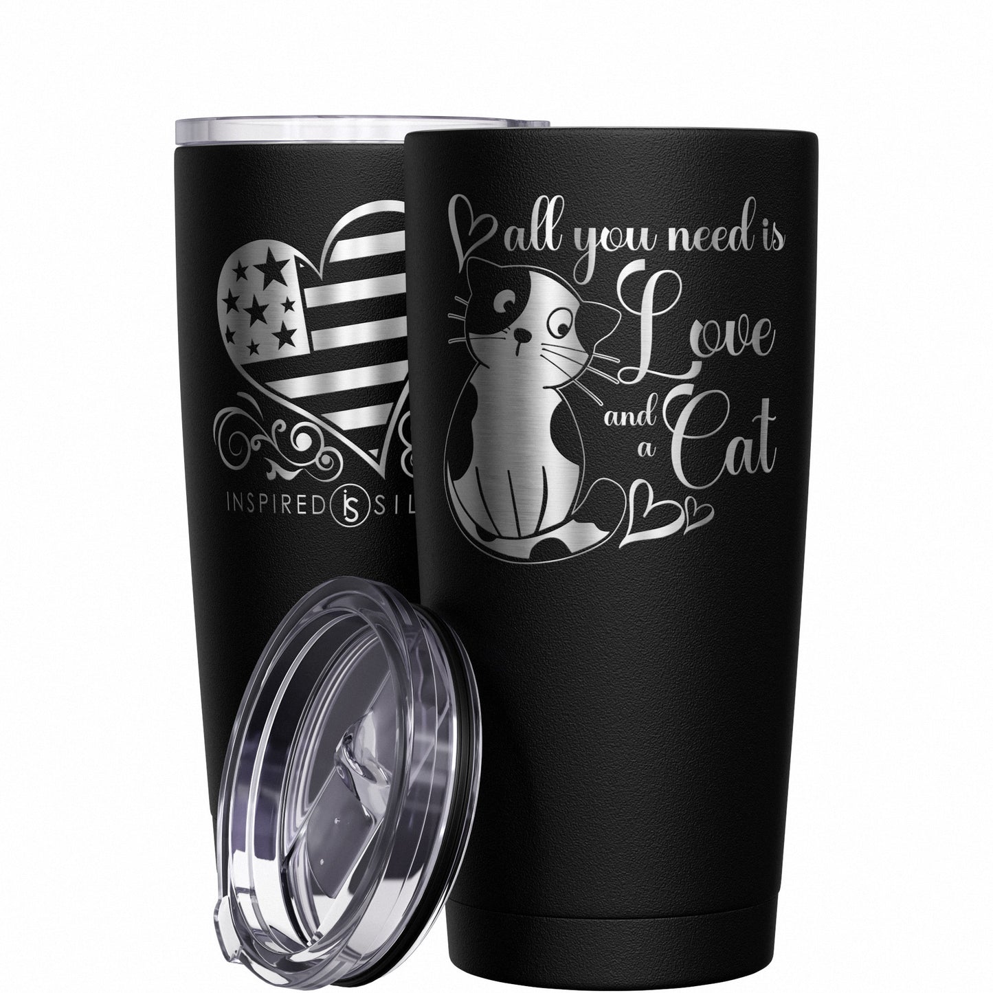 All You Need Is Love and a Cat Tumbler