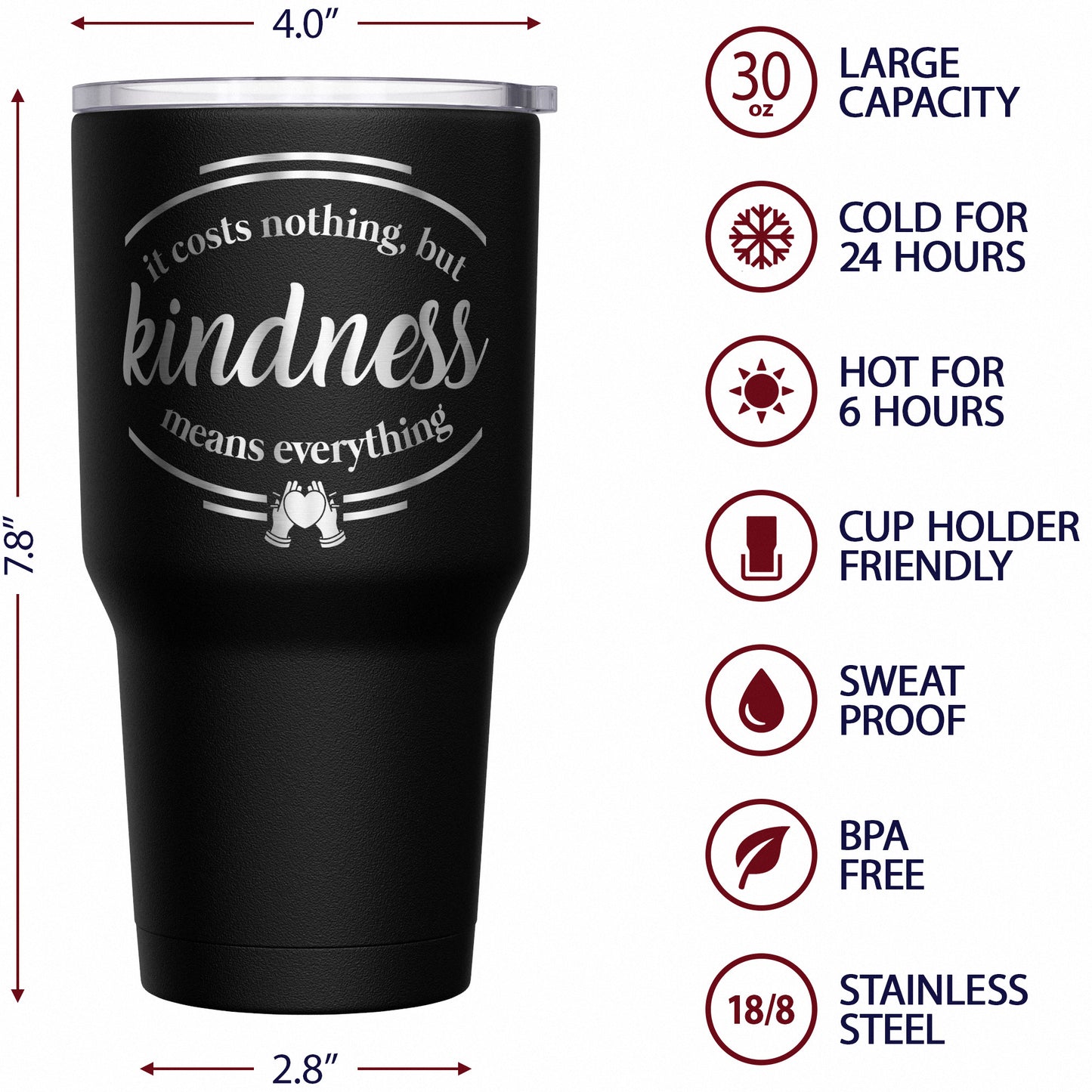 It Costs Nothing - But Kindness Means Everything Tumbler