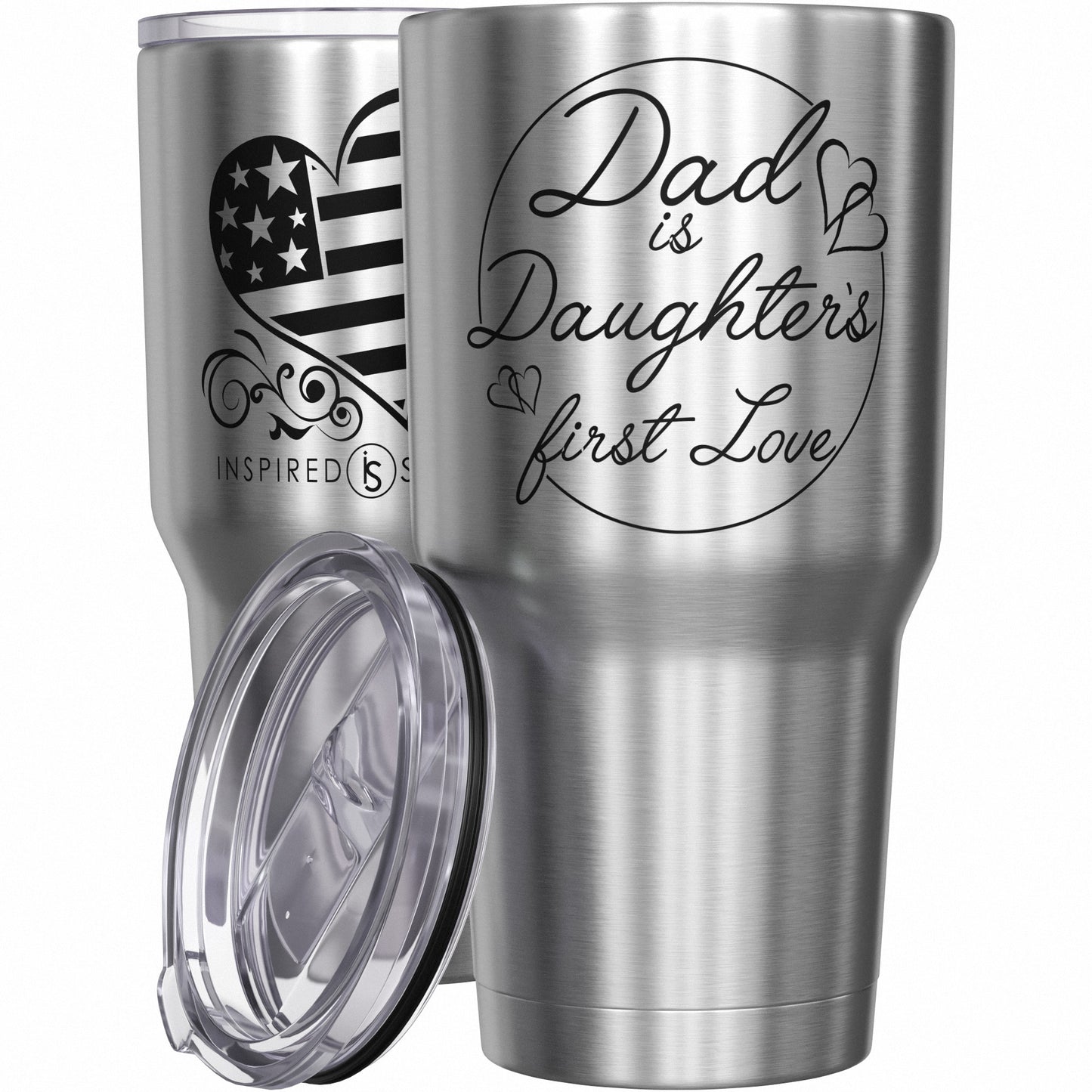 Dad Is Daughter's First Love Tumbler