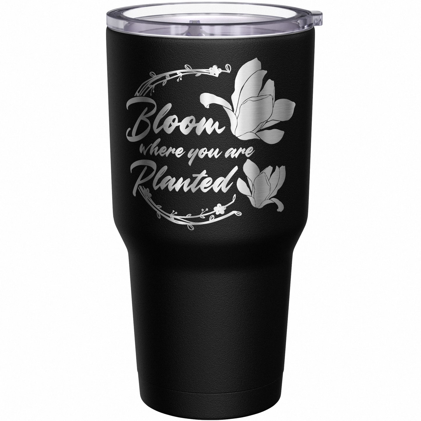 Bloom Where You Are Planted Tumbler