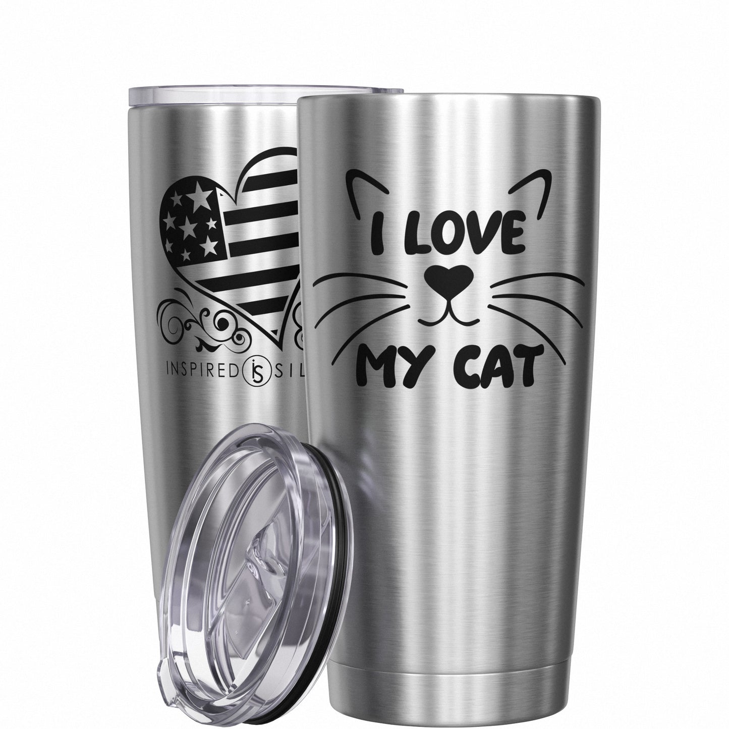 I Love My Cat Tumbler