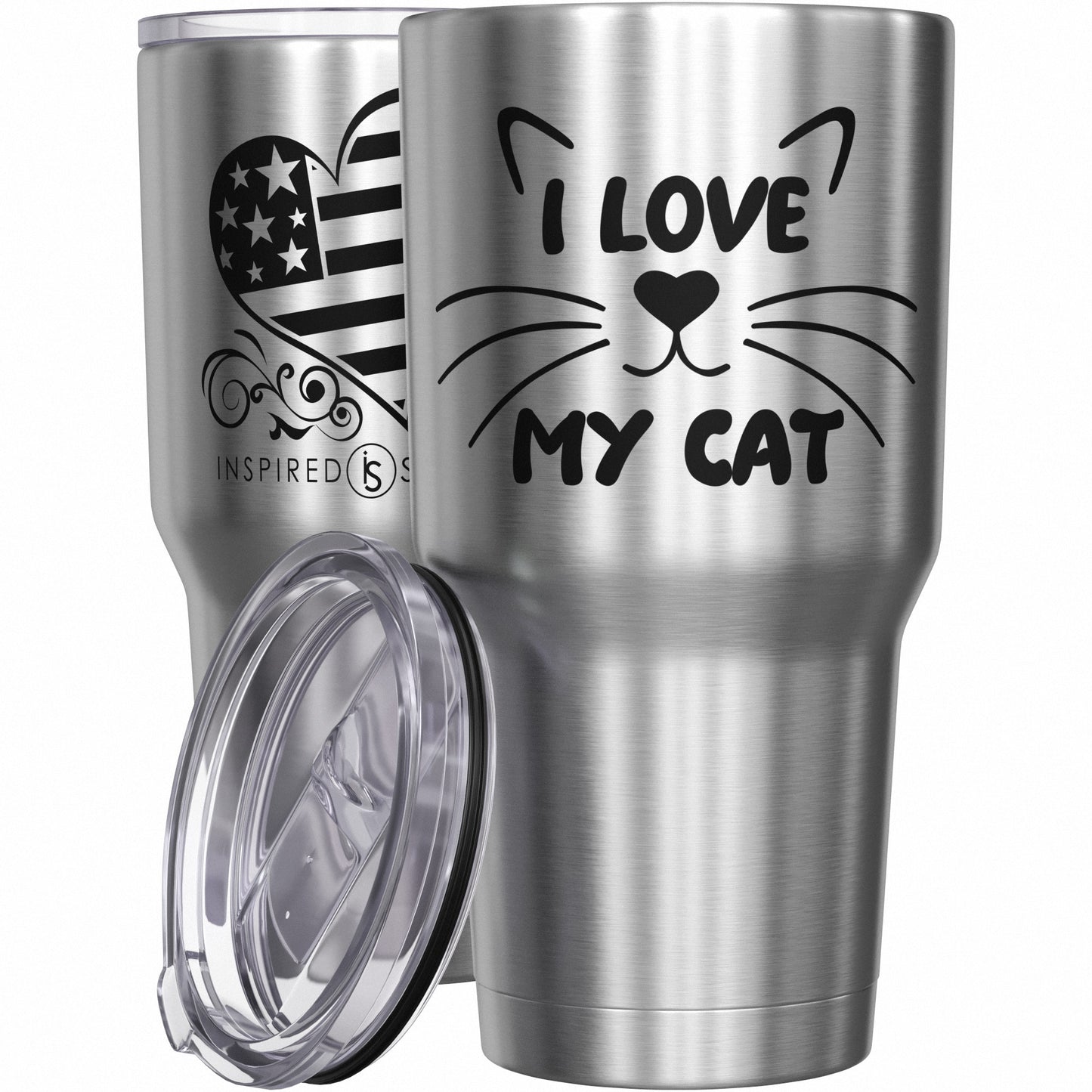 I Love My Cat Tumbler