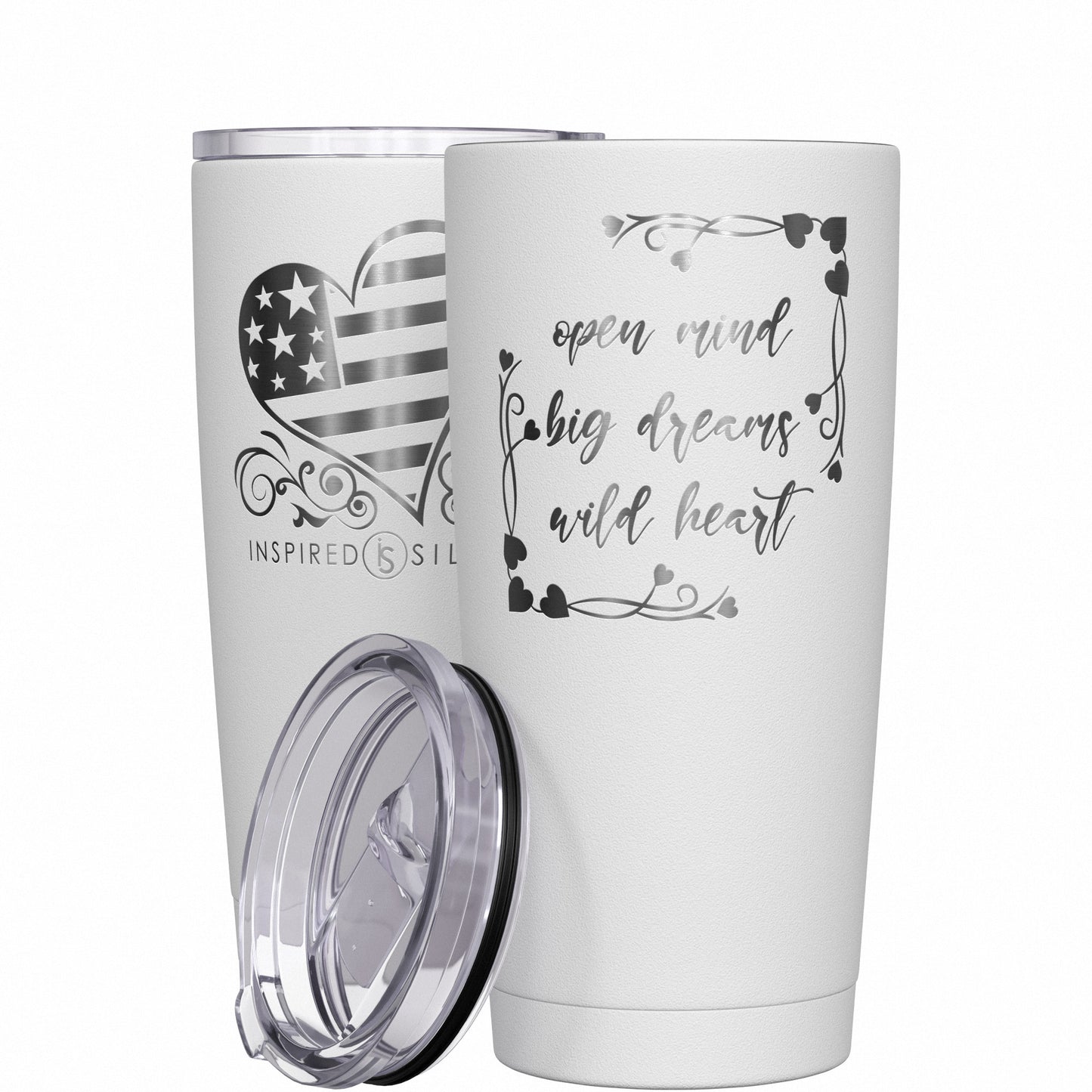 Open Mind - Big Dreams - Wild Heart Tumbler