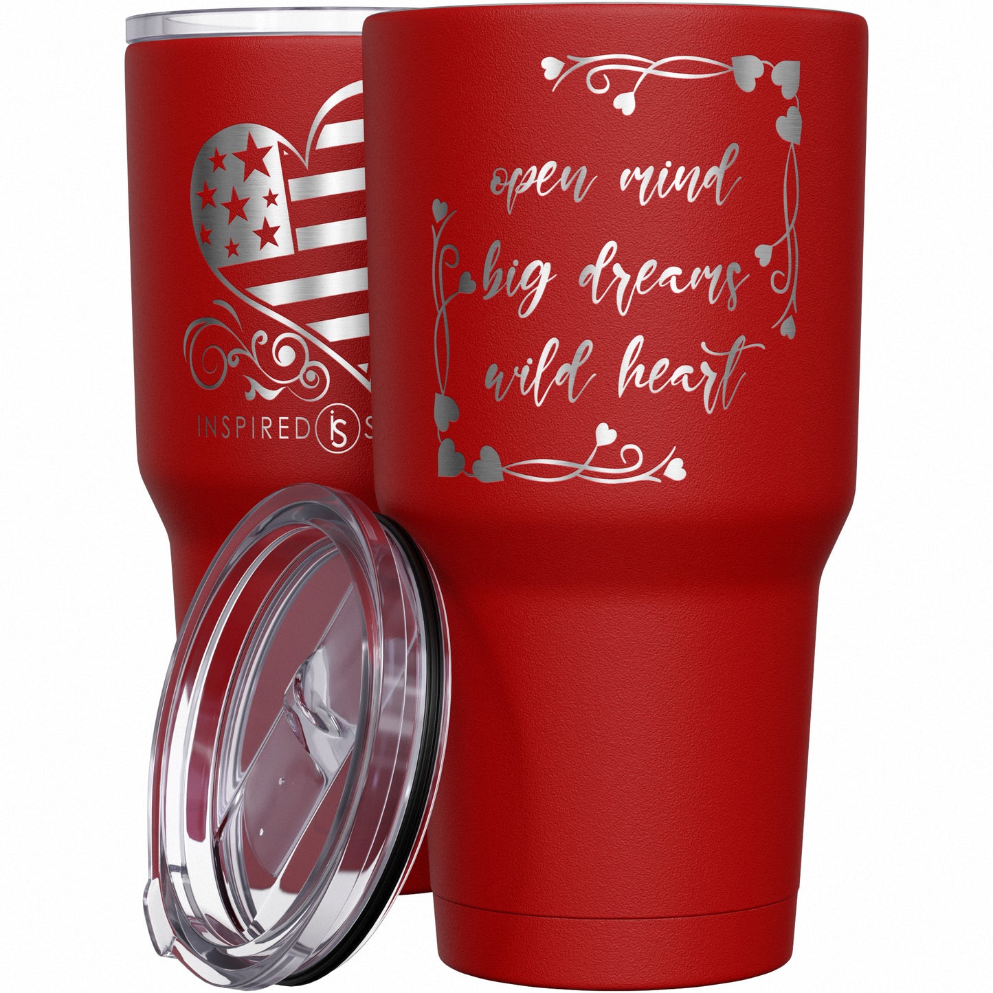 Open Mind - Big Dreams - Wild Heart Tumbler