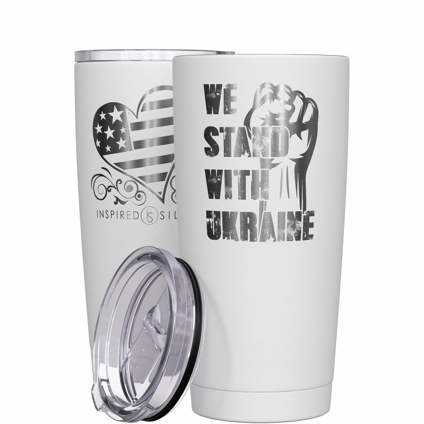 We Stand with Ukraine Tumbler