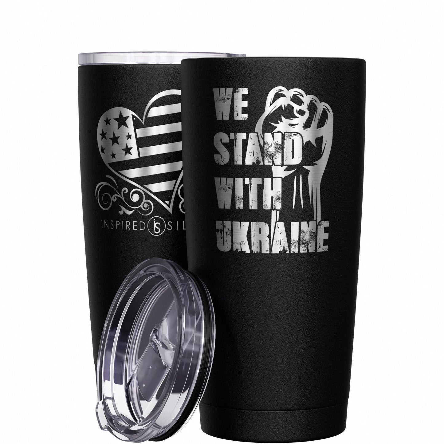 We Stand with Ukraine Tumbler