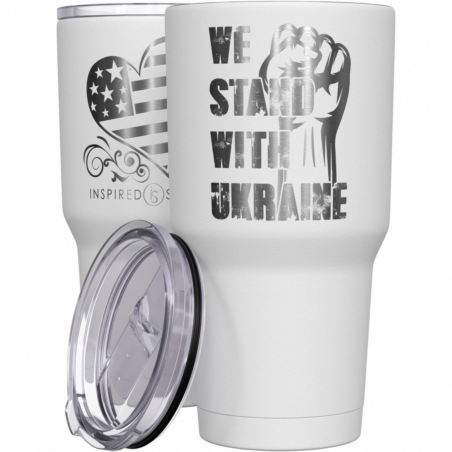 We Stand with Ukraine Tumbler