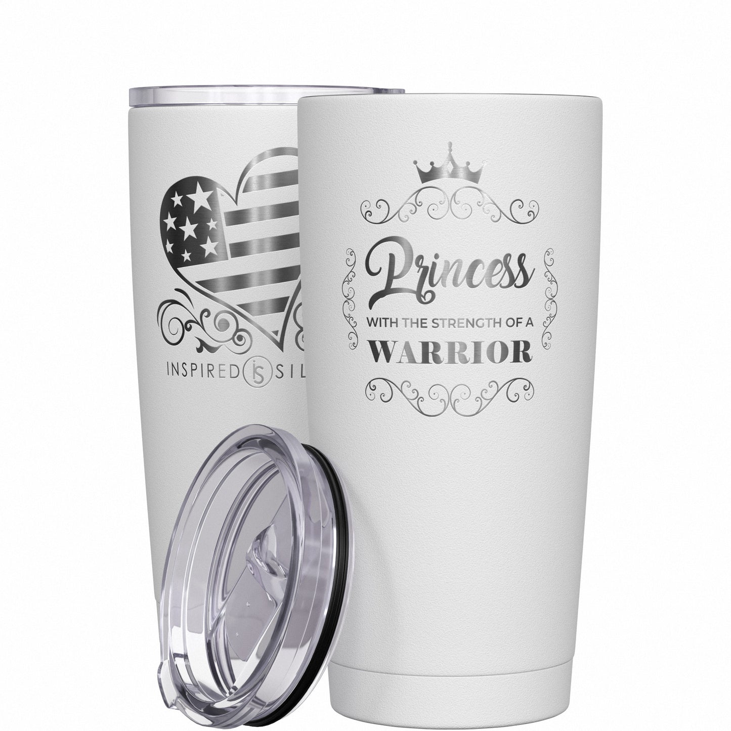 Princess with the Strength of a Warrior Tumbler
