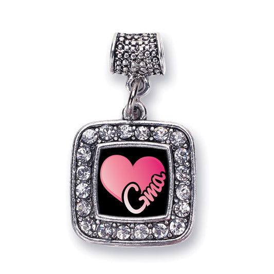 Silver Gma Square Memory Charm
