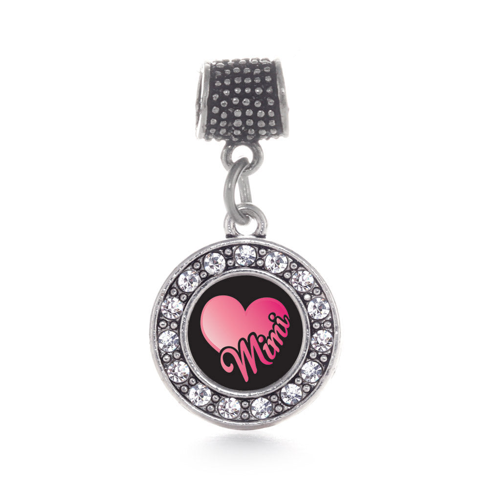 Silver Mimi Circle Memory Charm