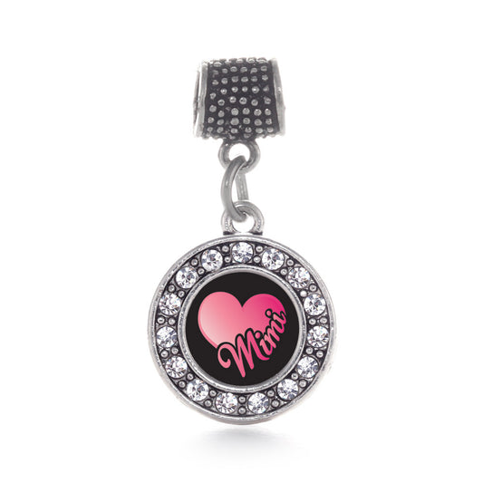Silver Mimi Circle Memory Charm