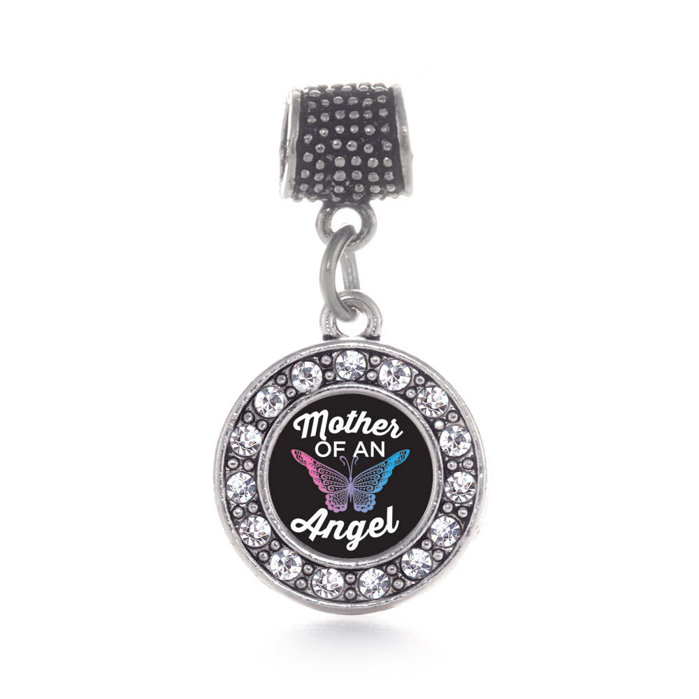 Silver Mother Of An Angel Circle Memory Charm