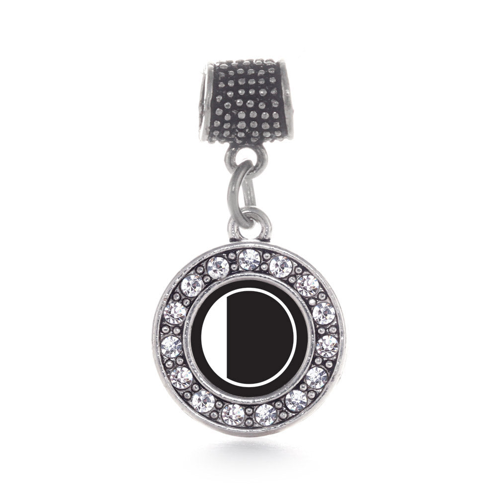 Silver My Vintage Initials - Letter O Circle Memory Charm