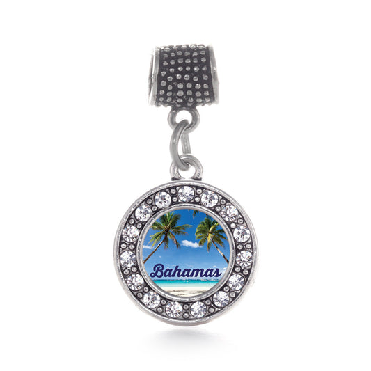 Silver Bahamas Circle Memory Charm