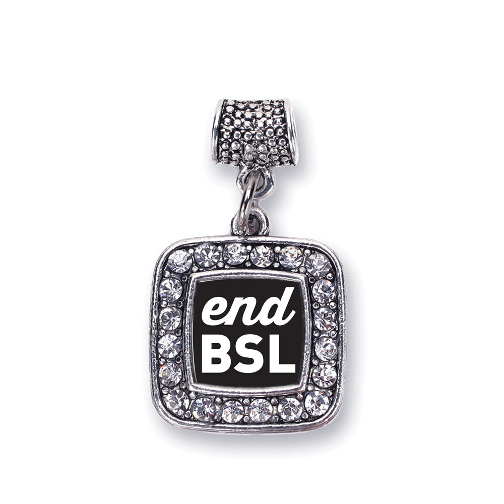 Silver End BSL Square Memory Charm