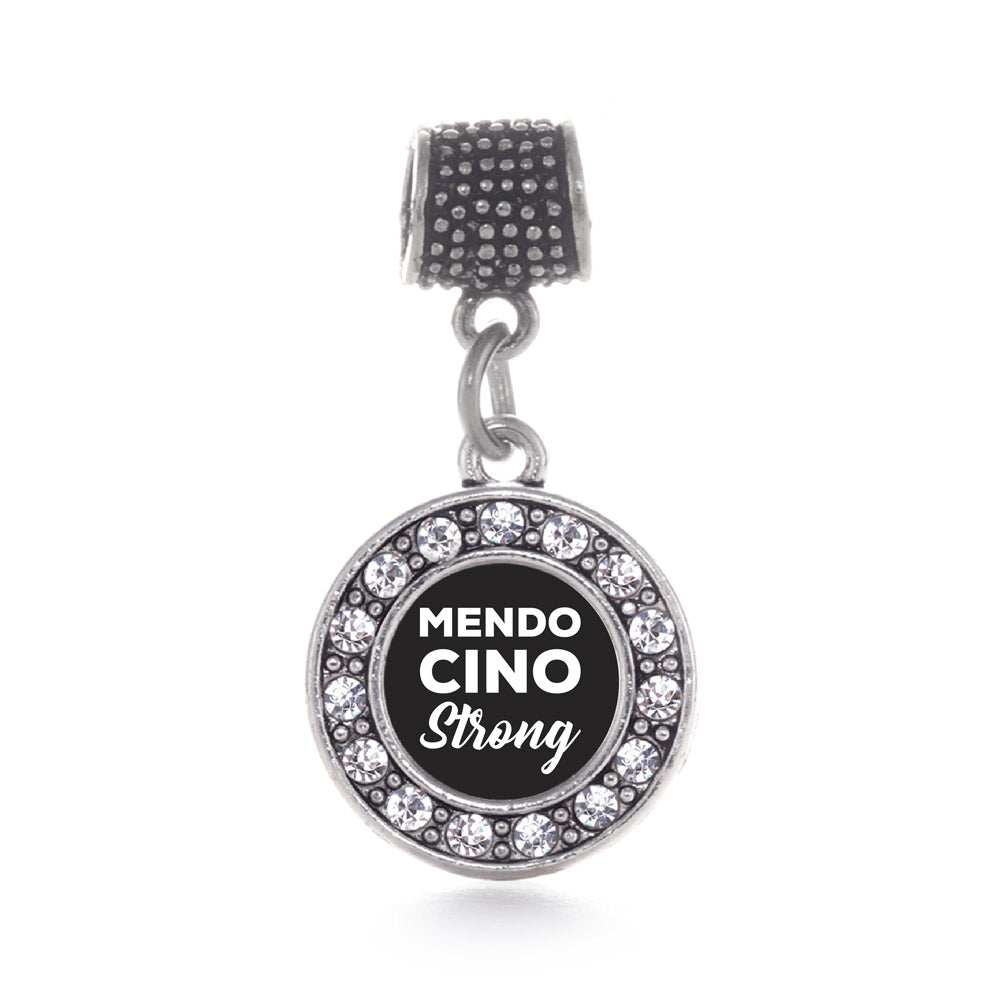 Silver Mendocino Strong Circle Memory Charm