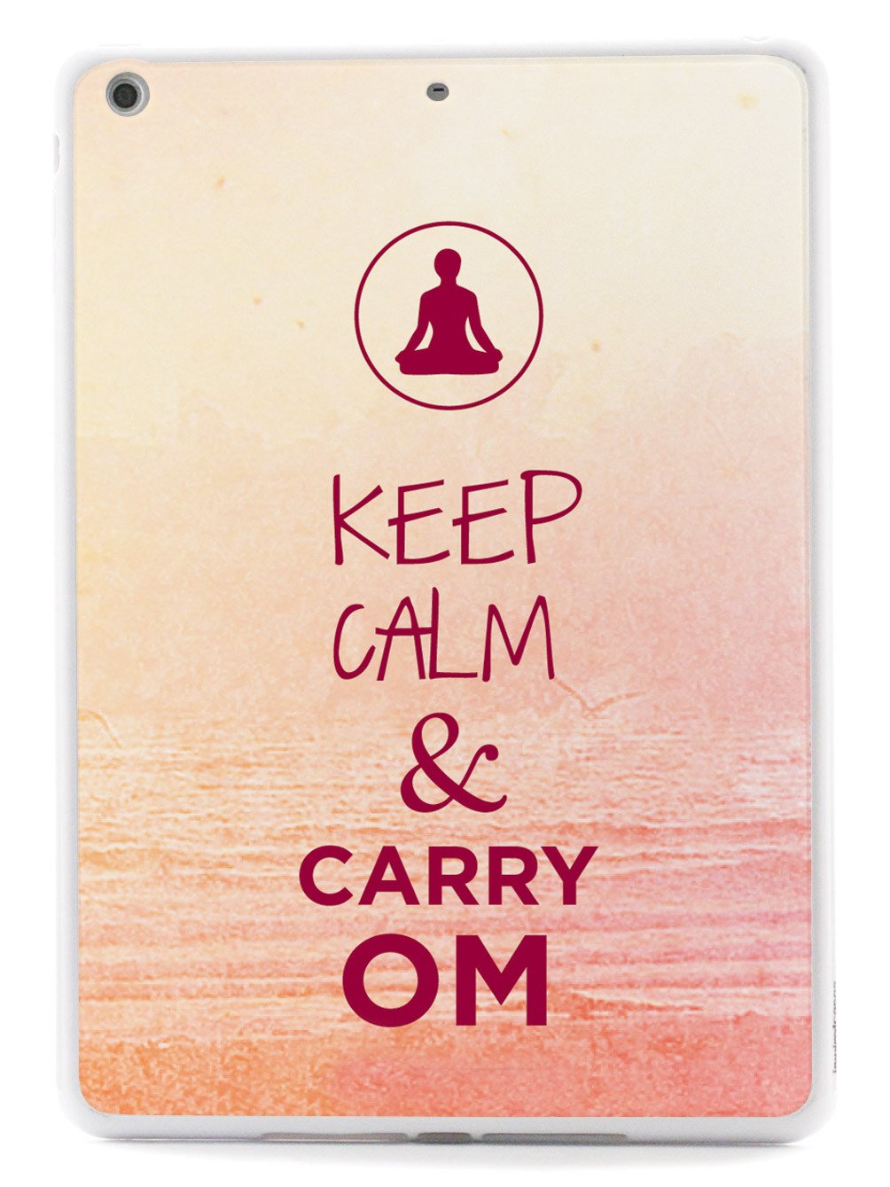 Keep Calm & Carry Om - Yoga Humor Funny Case