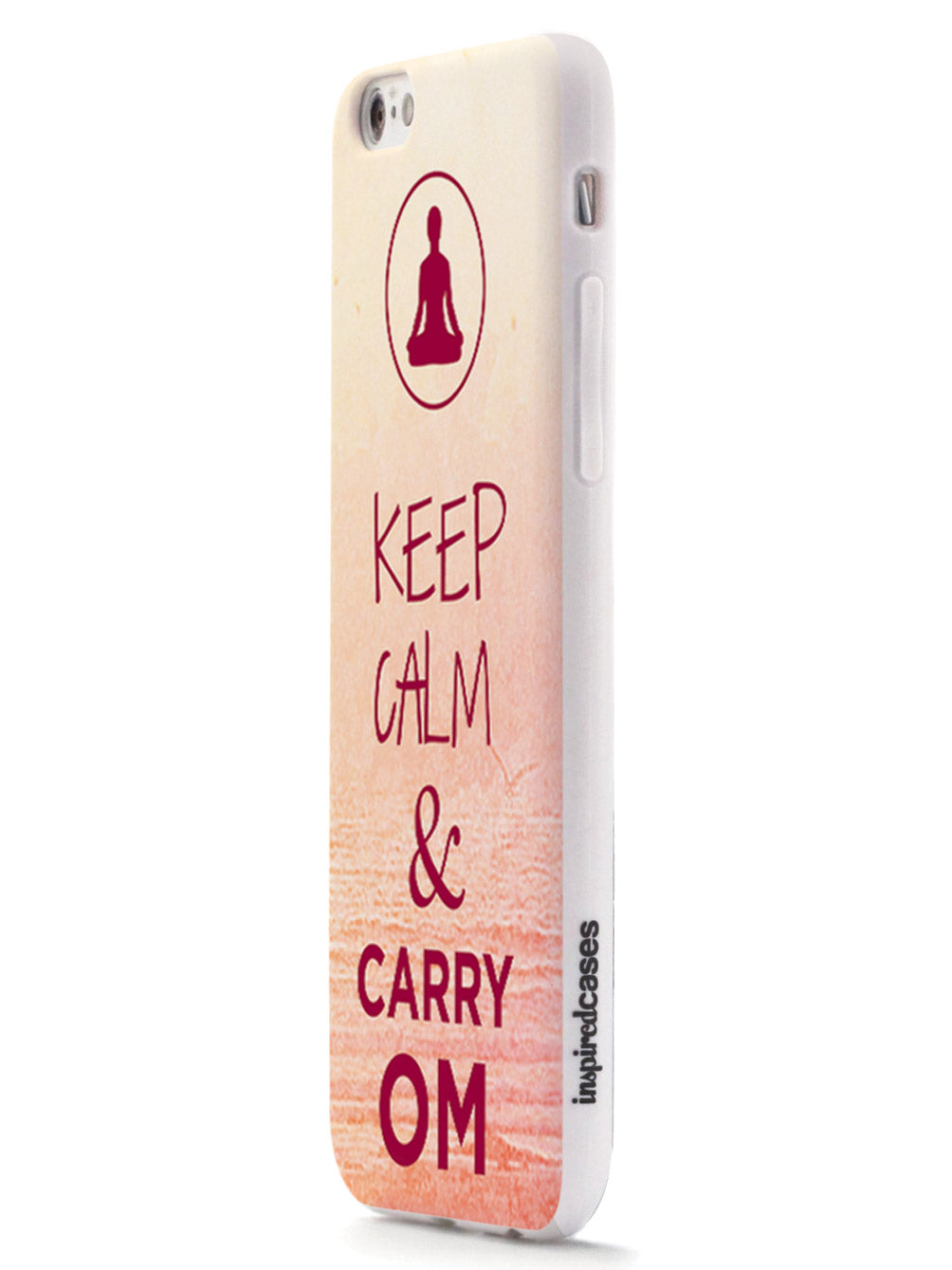 Keep Calm & Carry Om - Yoga Humor Funny Case