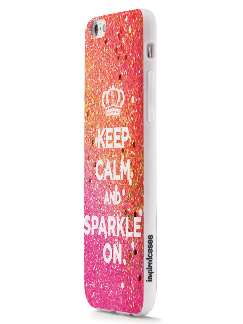 Keep Calm & Sparkle On Bling Case