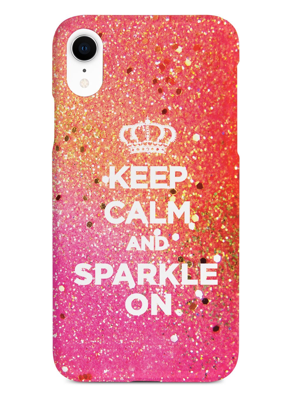 Keep Calm & Sparkle On Bling Case