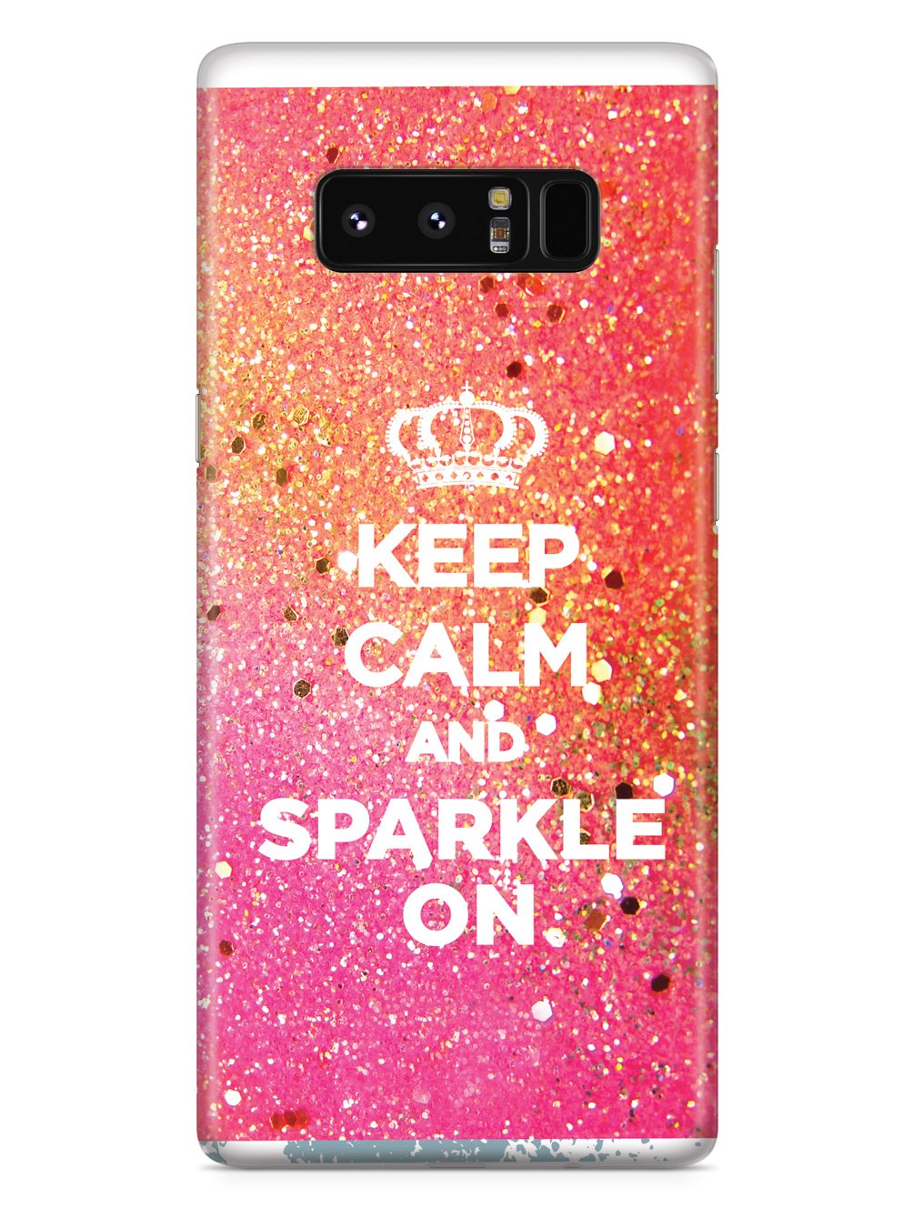 Keep Calm & Sparkle On Bling Case