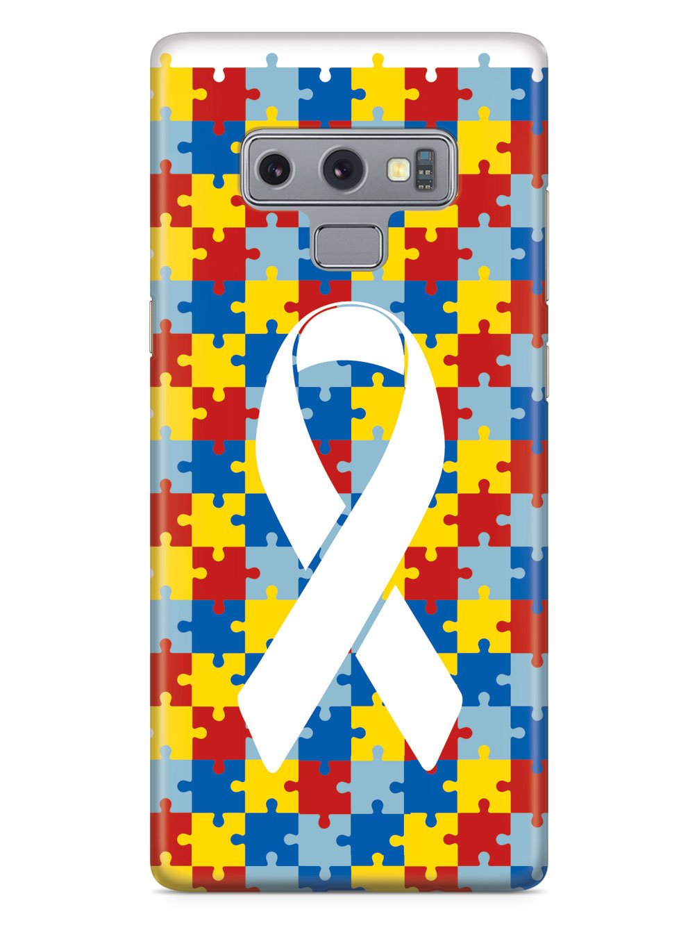 Autism Awareness Puzzle Pieces Case