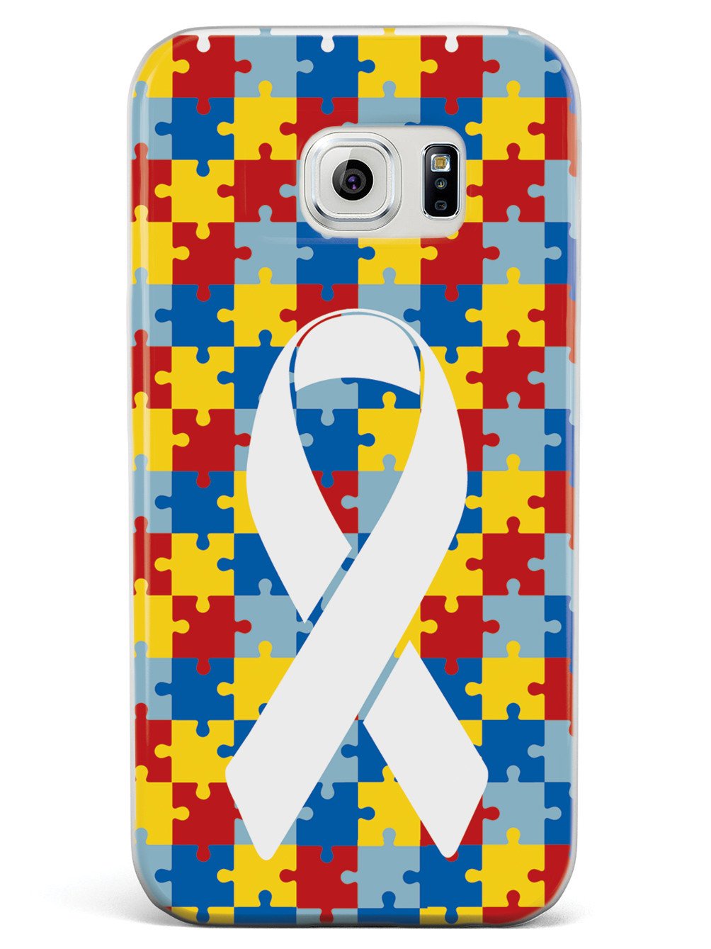 Autism Awareness Puzzle Pieces Case