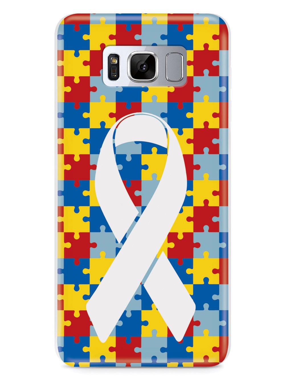 Autism Awareness Puzzle Pieces Case