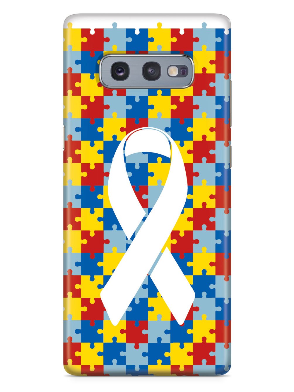 Autism Awareness Puzzle Pieces Case