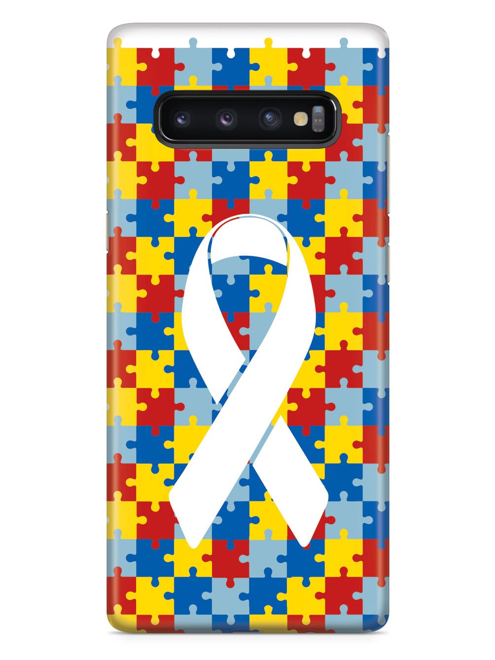 Autism Awareness Puzzle Pieces Case