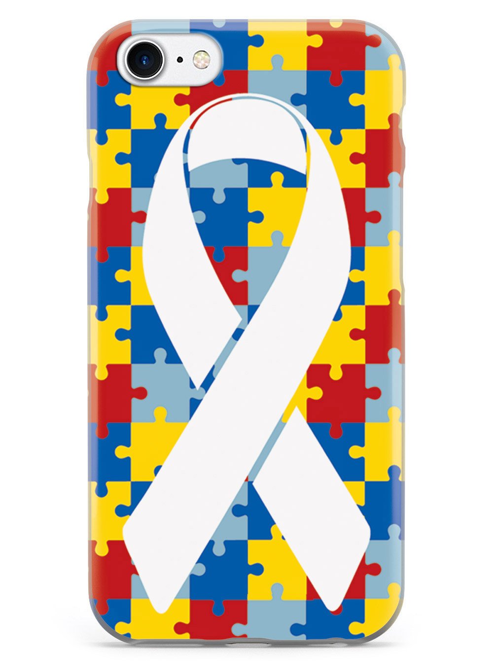 Autism Awareness Puzzle Pieces Case