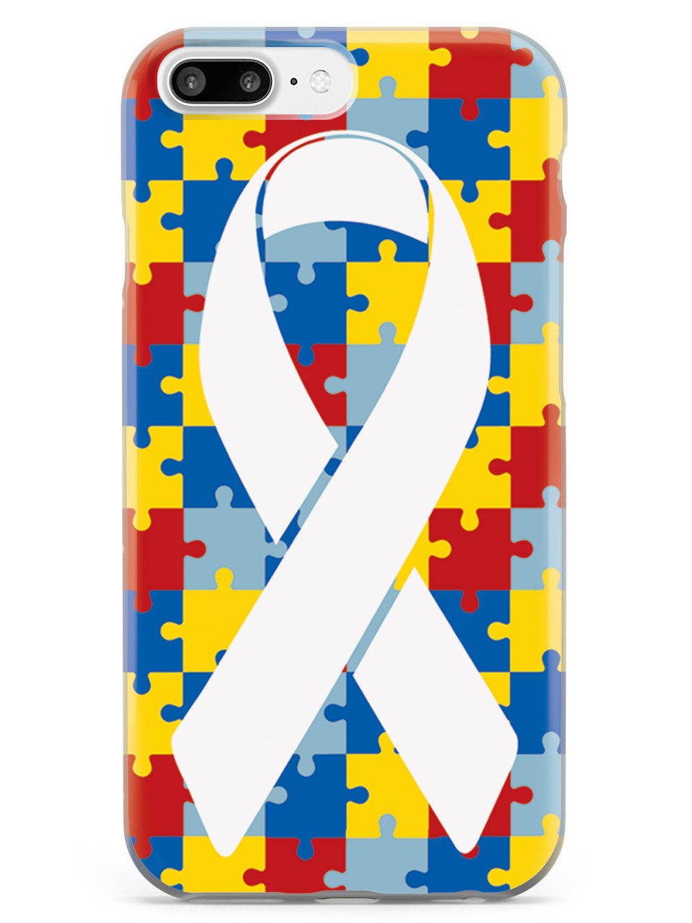 Autism Awareness Puzzle Pieces Case