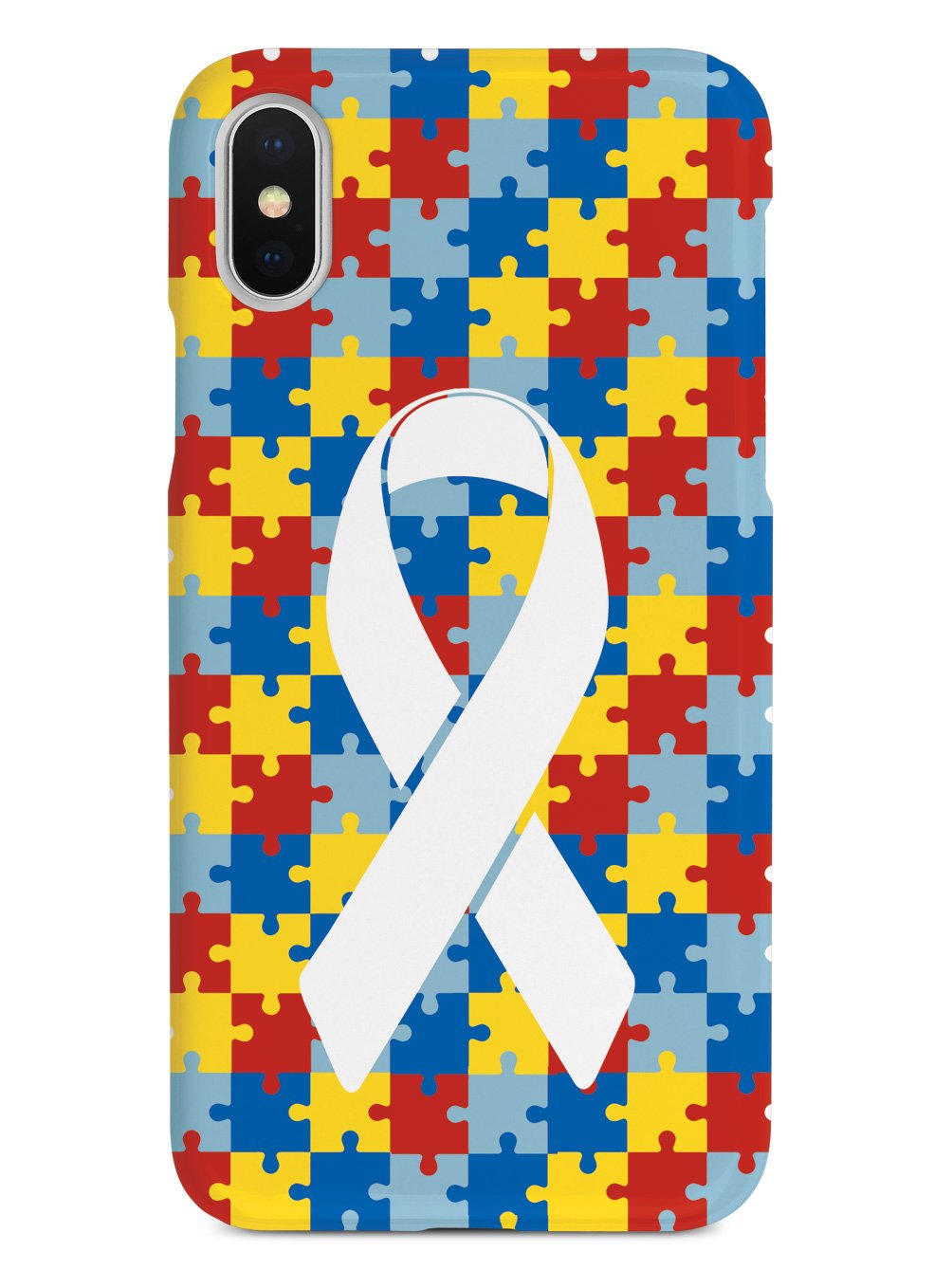 Autism Awareness Puzzle Pieces Case