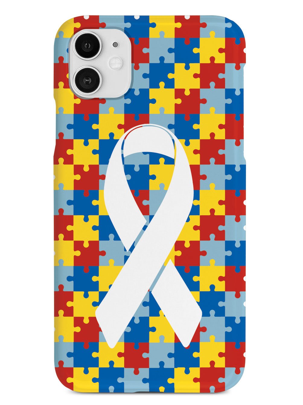 Autism Awareness Puzzle Pieces Case