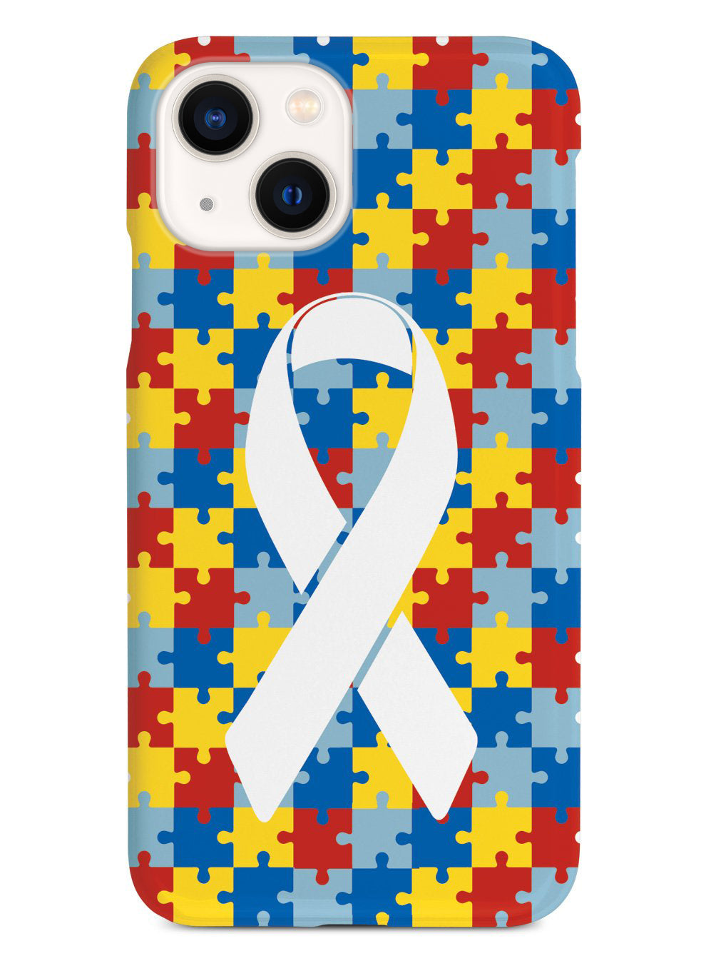 Autism Awareness Puzzle Pieces Case