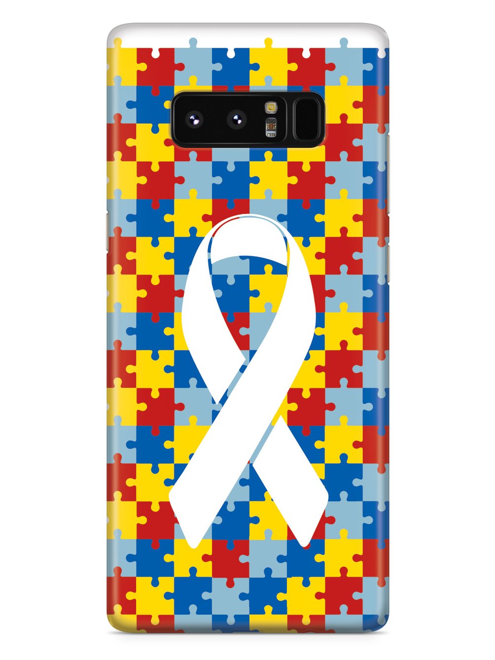 Autism Awareness Puzzle Pieces Case