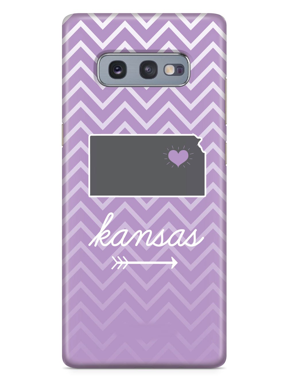 Kansas Chevron Pattern State Case
