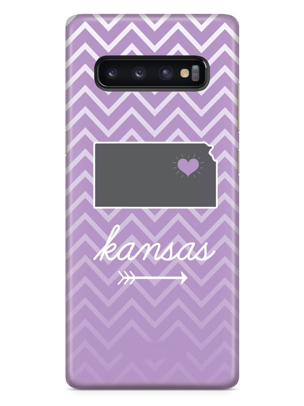 Kansas Chevron Pattern State Case