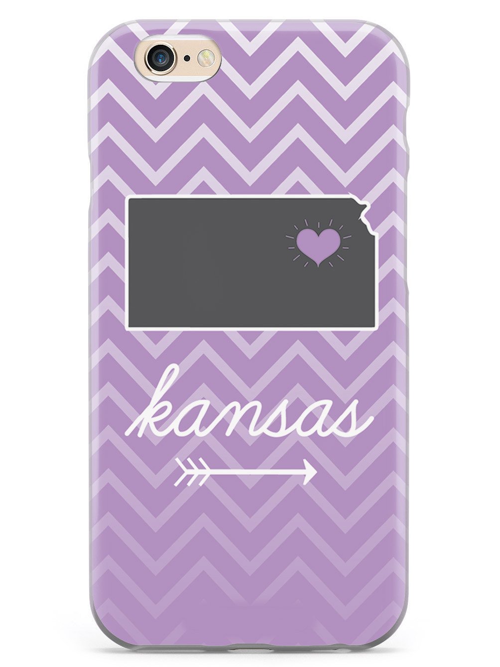Kansas Chevron Pattern State Case