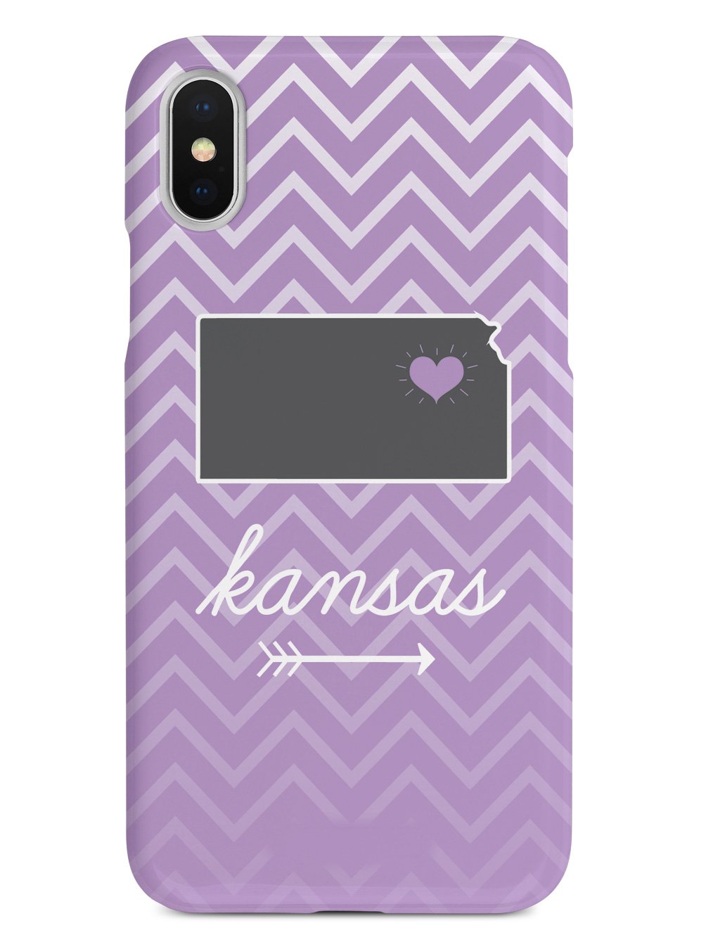 Kansas Chevron Pattern State Case