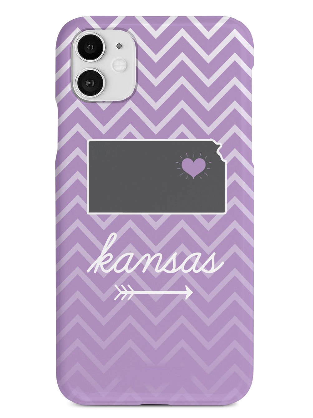 Kansas Chevron Pattern State Case
