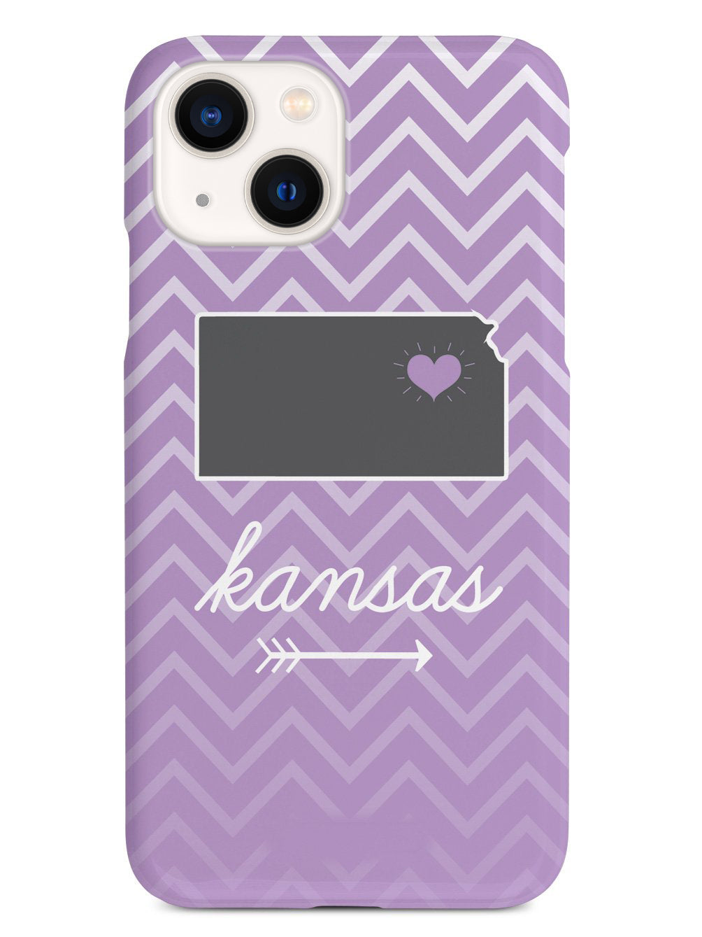Kansas Chevron Pattern State Case