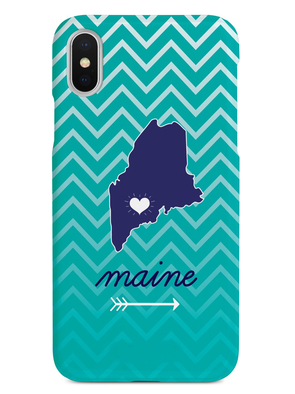 Maine Chevron Pattern State Case