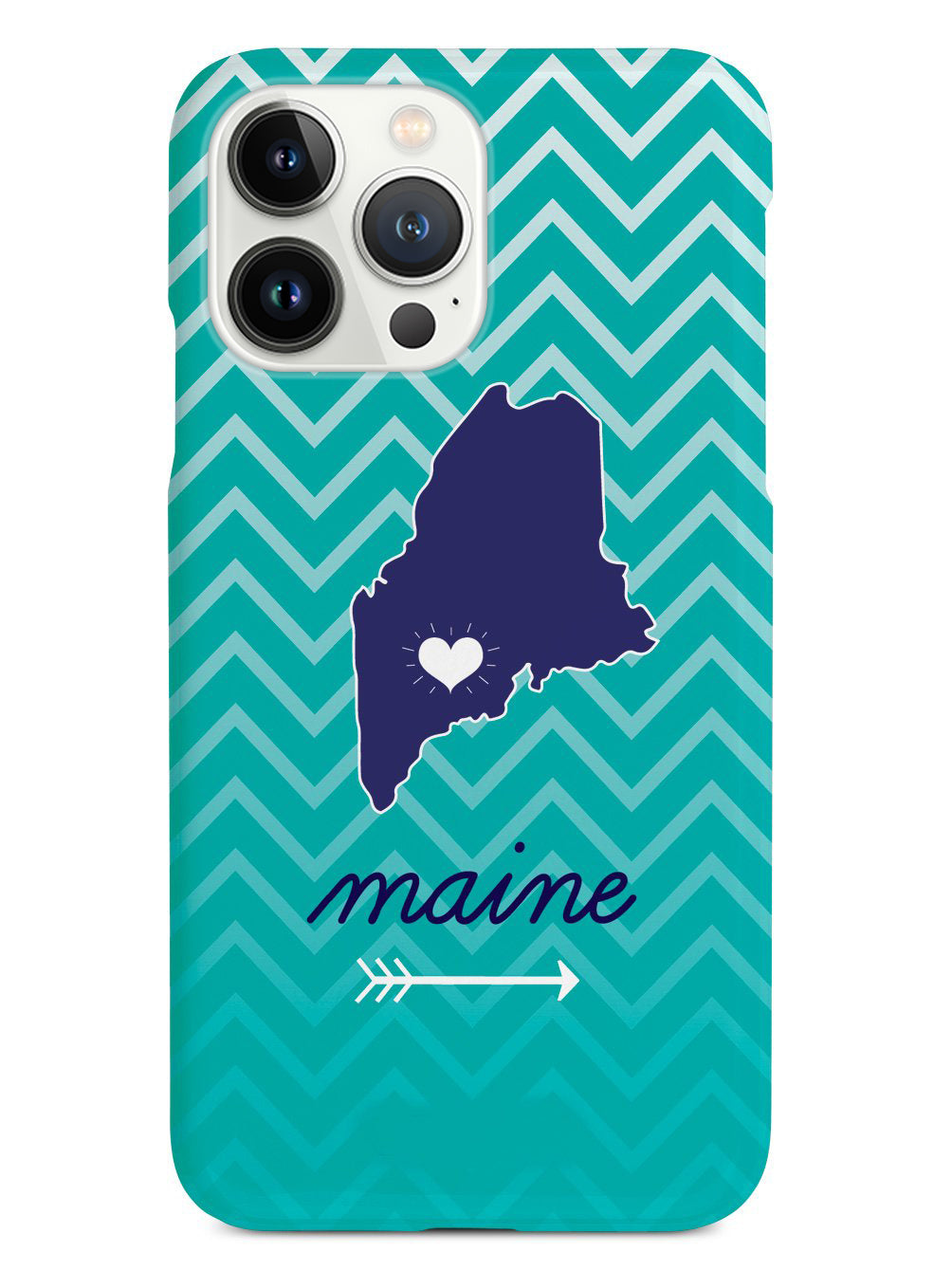 Maine Chevron Pattern State Case
