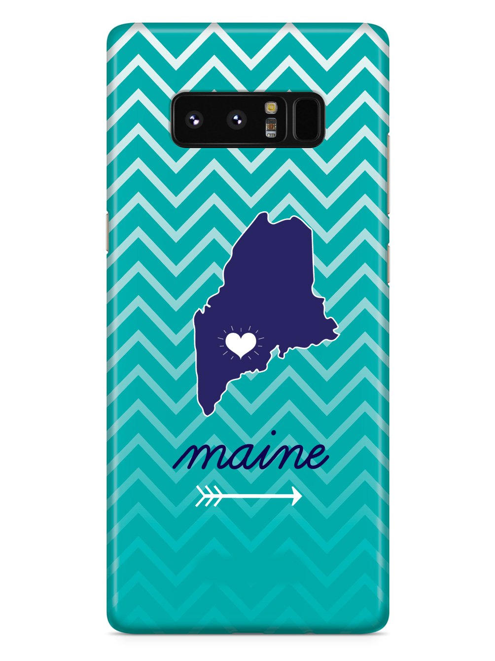 Maine Chevron Pattern State Case